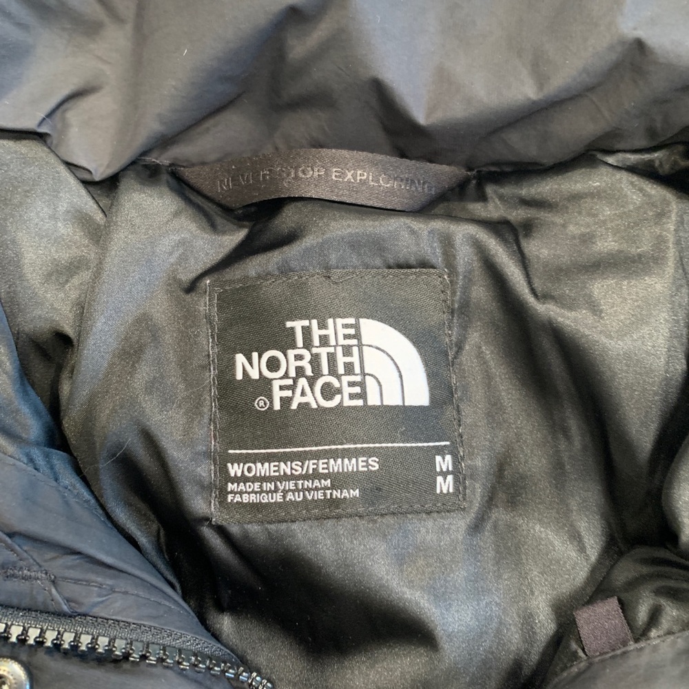 North Face puffer coat